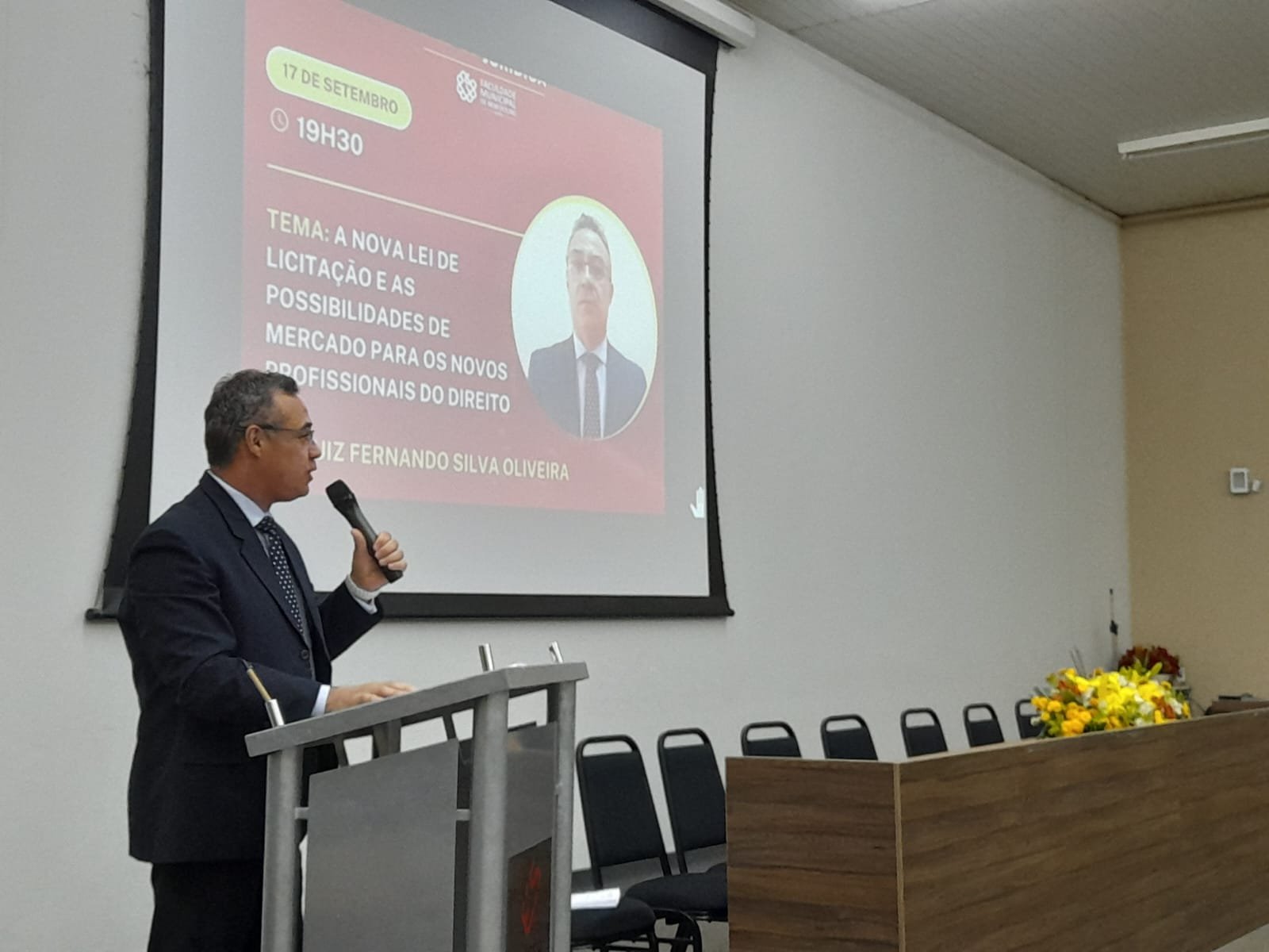 XXI Semana Jurídica | Dr. Luiz Fernando Silva Oliveira - noturno