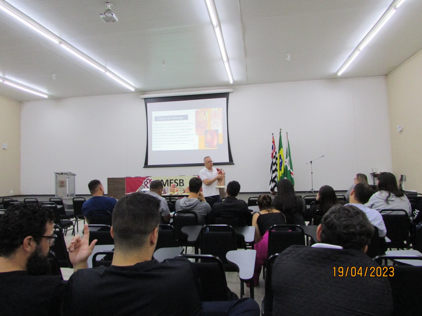 IMESB realiza palestra de conscientização para o diagnóstico precoce e prevenção ao câncer