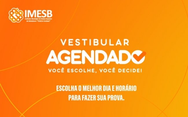 IMESB abre inscrições para o Vestibular Agendado 2023