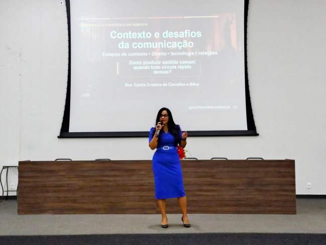 23ª Semana Científica do Direito promove debate sobre direitos fundamentais, tecnologia e desafios contemporâneos